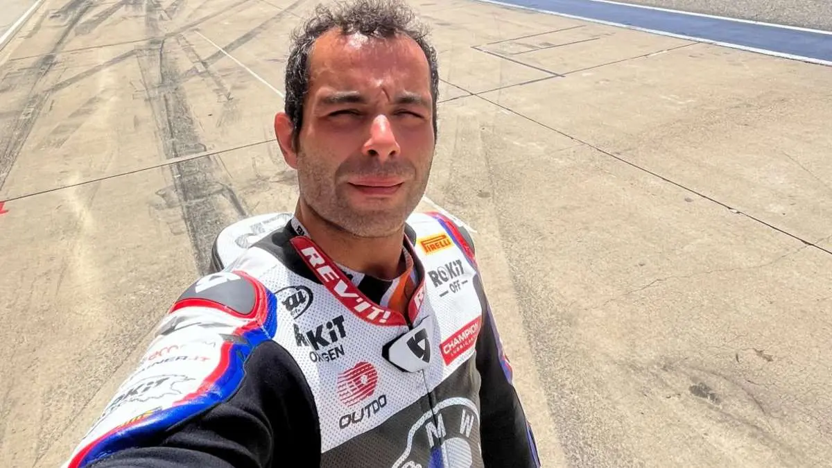 Danilo Petrucci pilota BMW Superbike al COTA di Austin