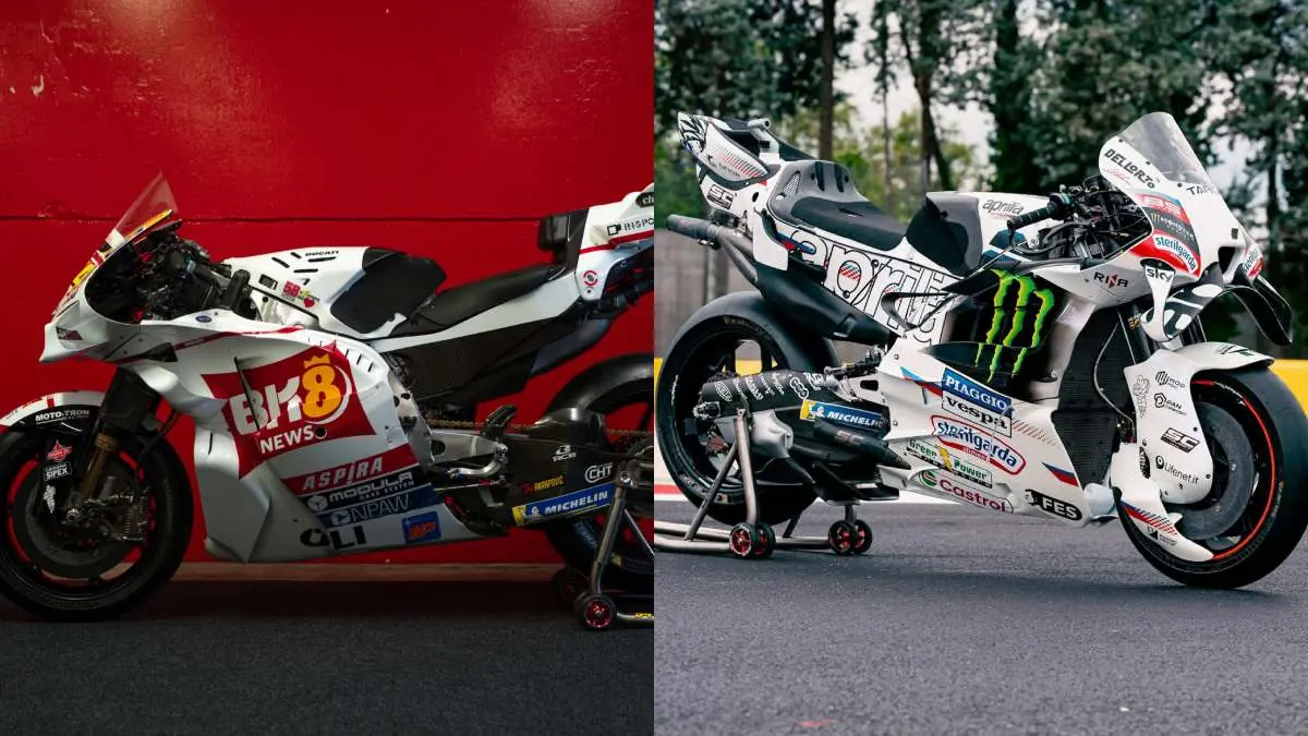 Livree Gresini Simoncelli e Aprilia Vespa nel GP Misano 2026
