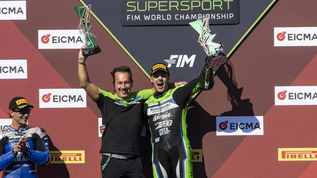 Manuel Puccetti Jeremy Alcoba Kawasaki Supersport