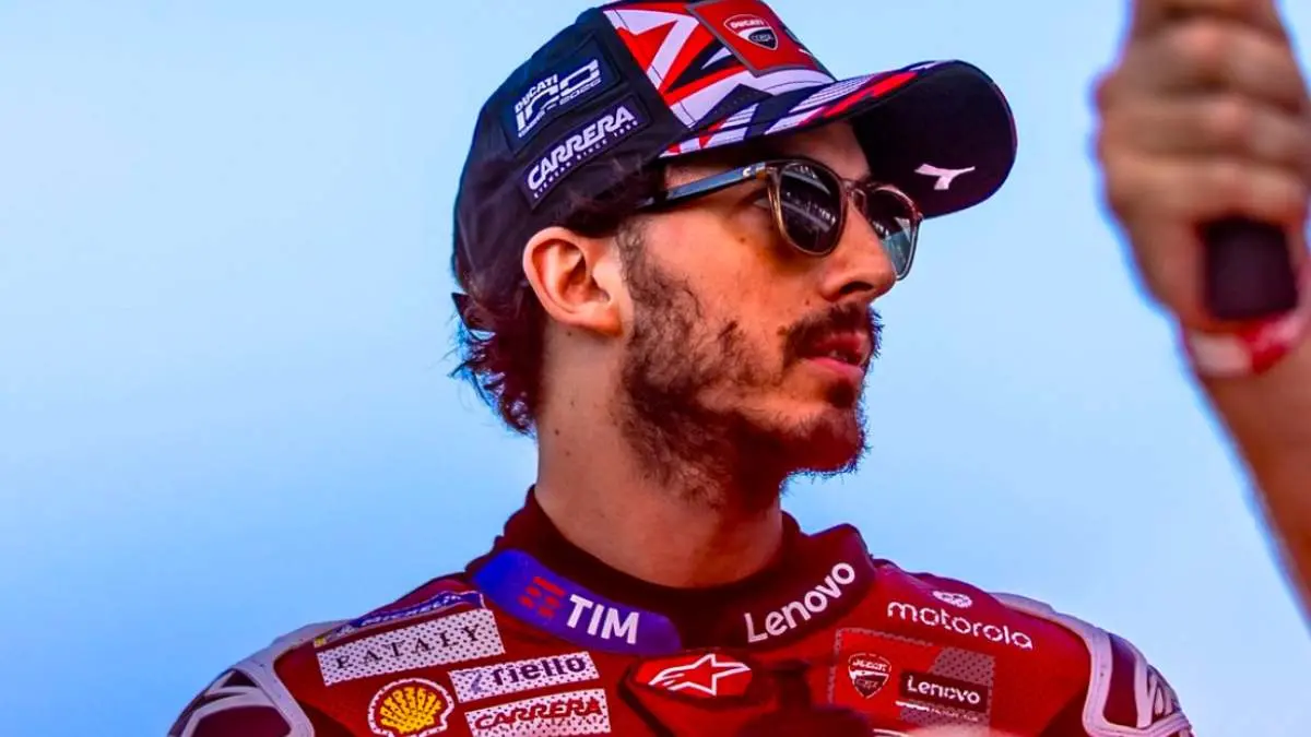 Pecco Bagnaia pilota Ducati MotoGP a Misano