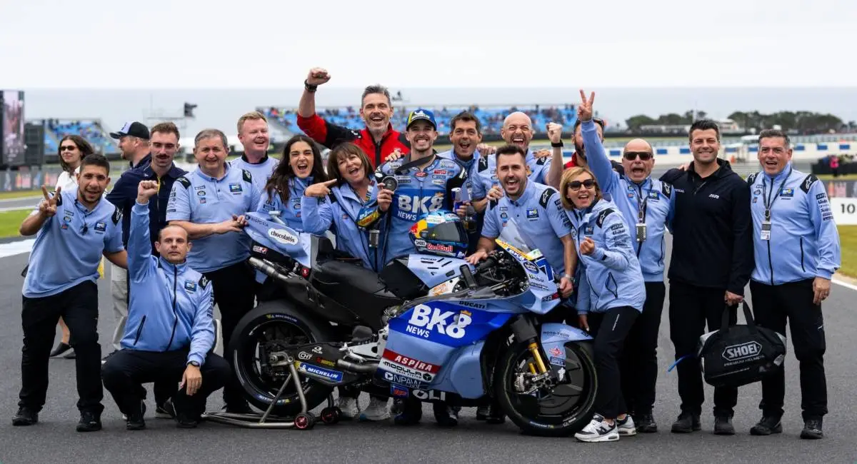 MotoGP Australia: Gresini Racing festeggia il secondo posto di Alex Marquez
