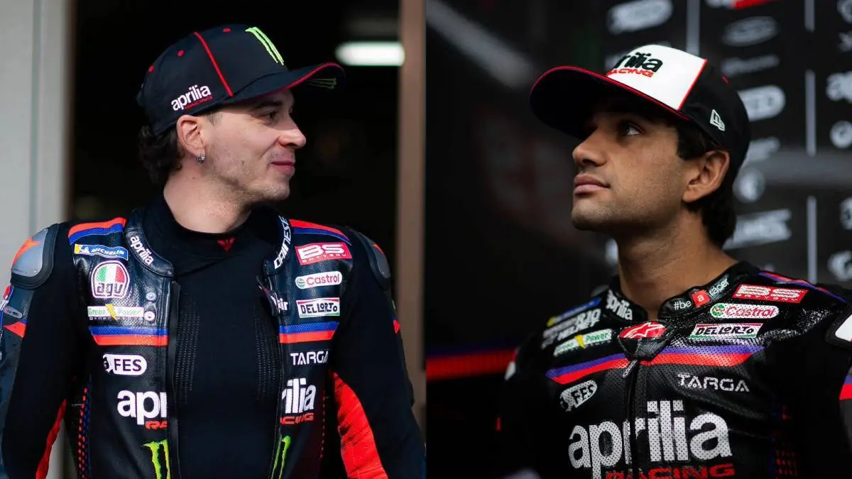 Marco Bezzecchi e Jorge Martin piloti Aprilia MotoGP a Motegi