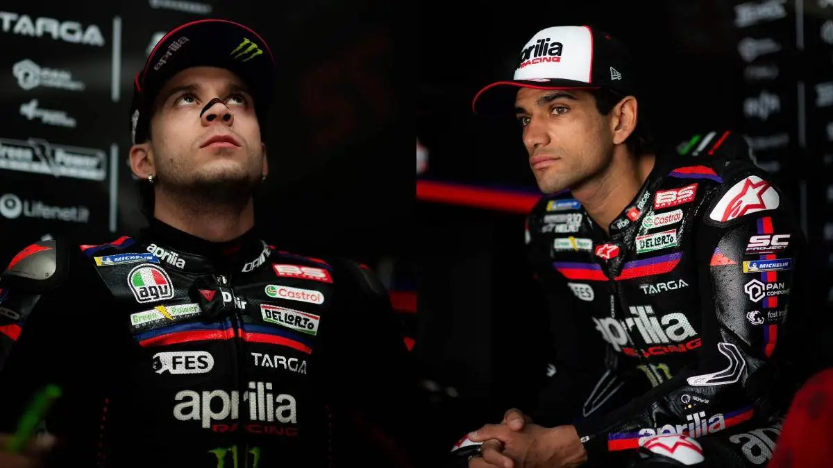 Marco Bezzecchi e Jorge Martin piloti Aprilia MotoGP
