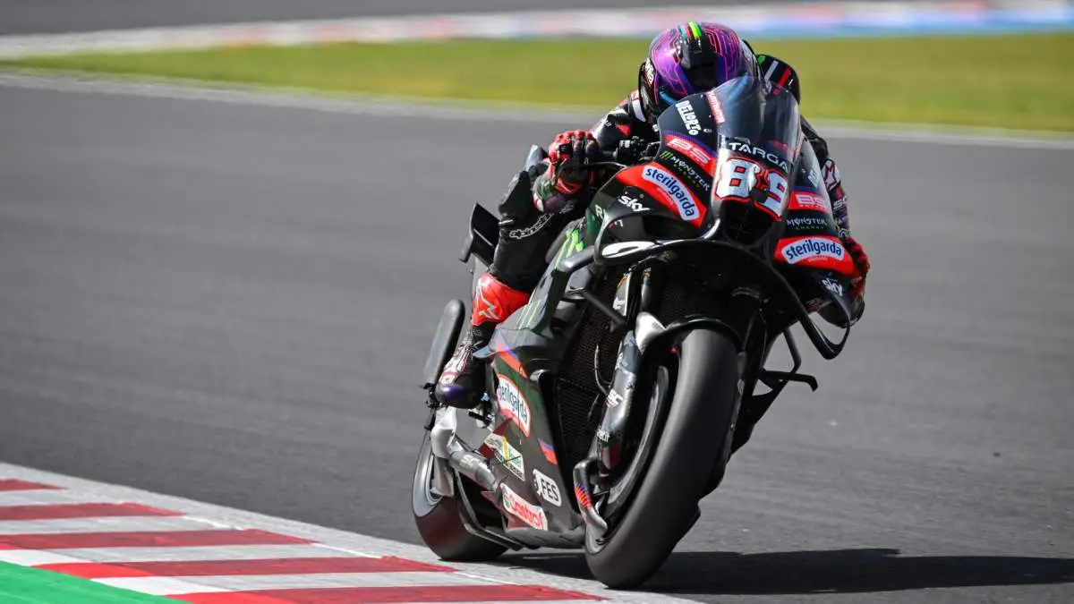 Jorge Martin guida l'Aprilia MotoGP a Motegi