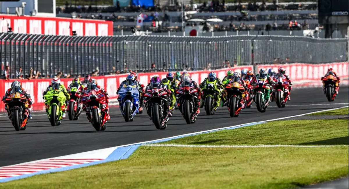 Motogp: partenza del GP Giappone