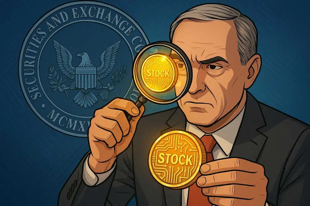 tokenized aandelen sec