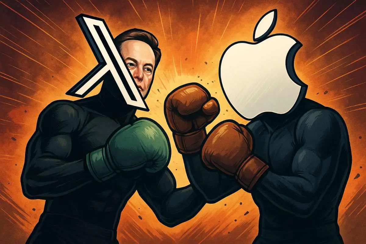 Elon Musk X vs. Apple AI