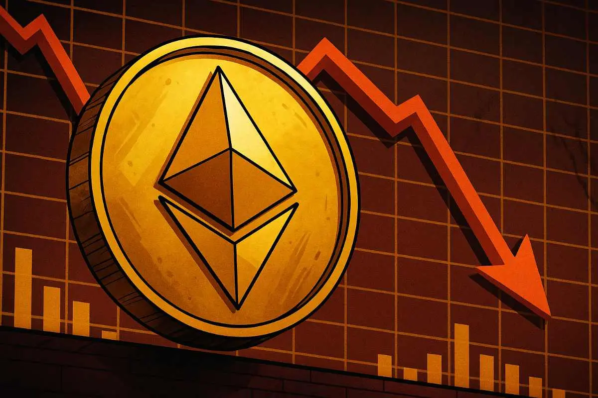 Ethereum prijsdaling