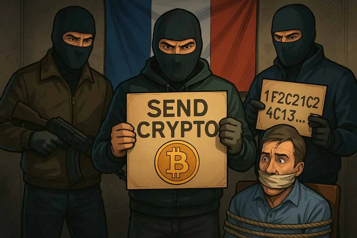Crypto-ontvoeringen Frankrijk