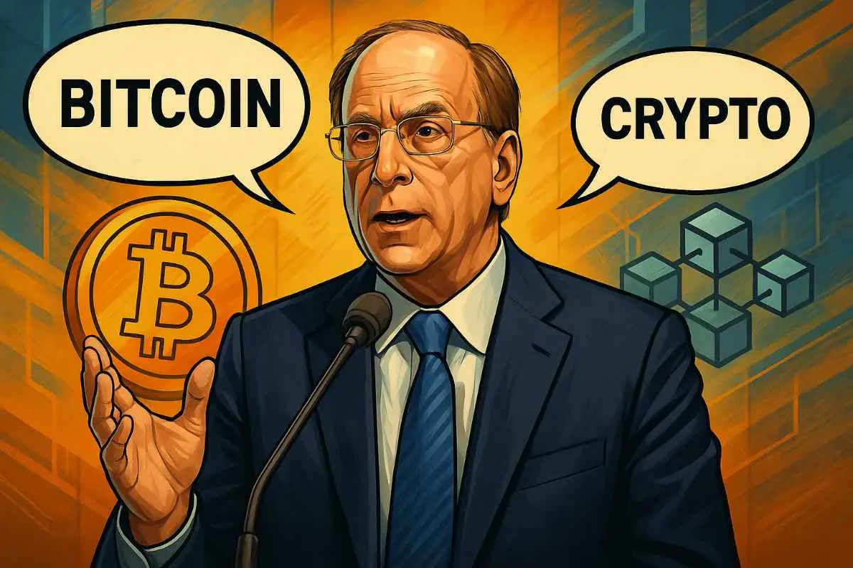 BlackRock CEO Larry Fink Bitcoin en crypto