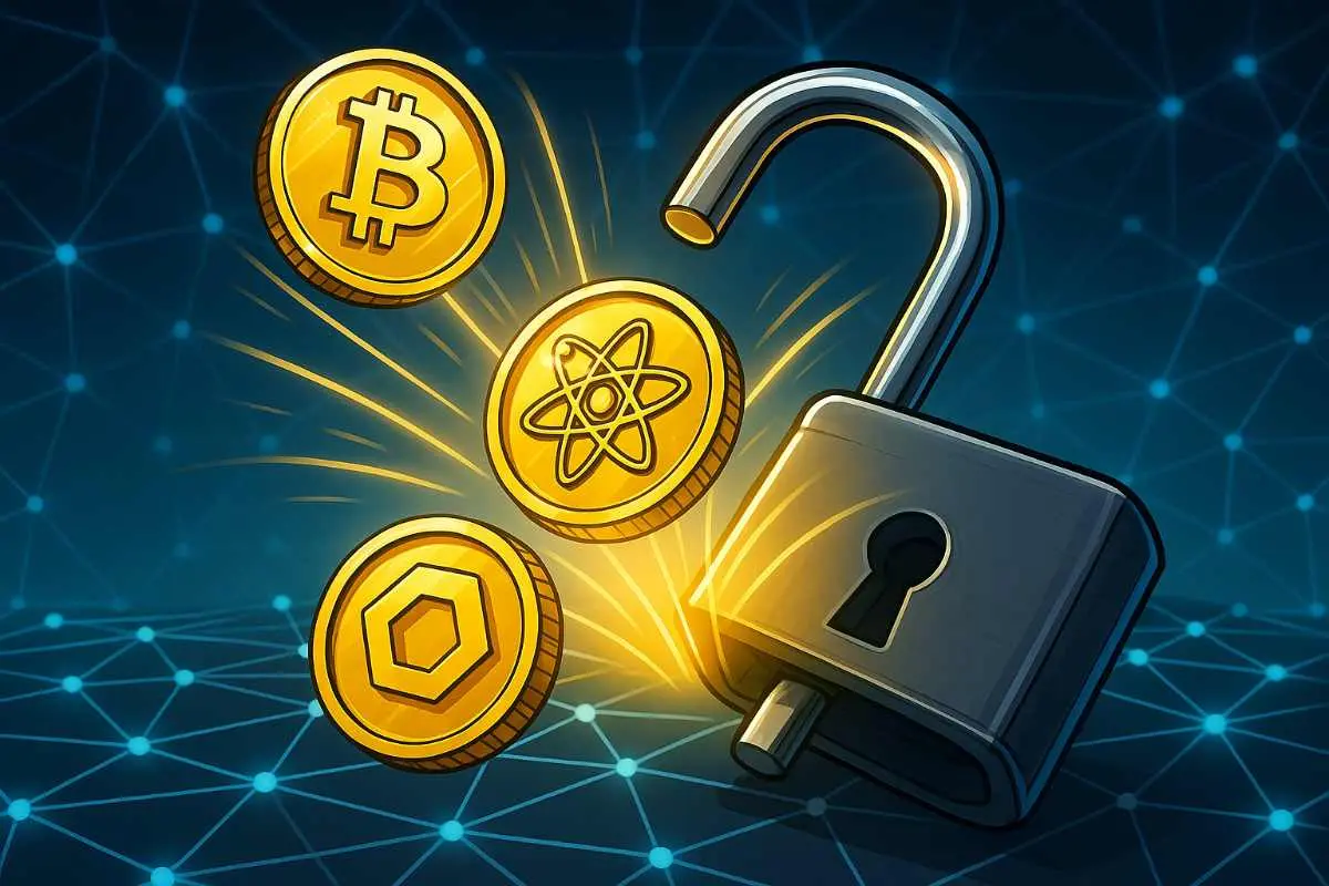 Token ontgrendelingen crypto nieuws