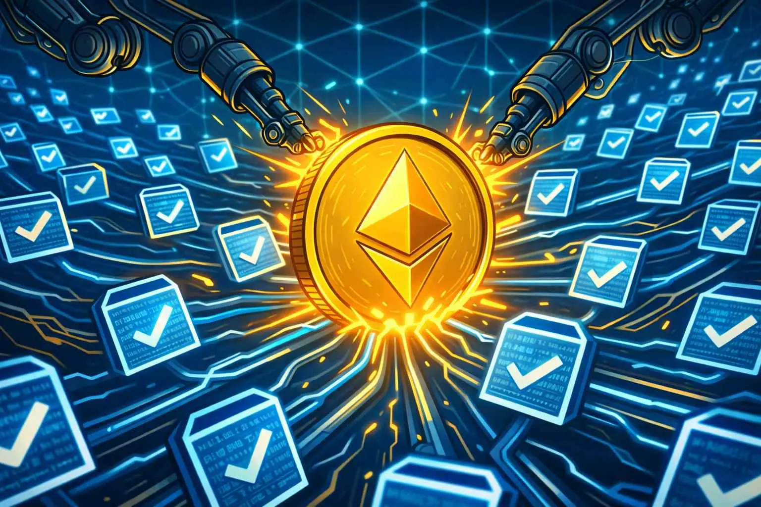 Ethereum netwerk ETH prijs