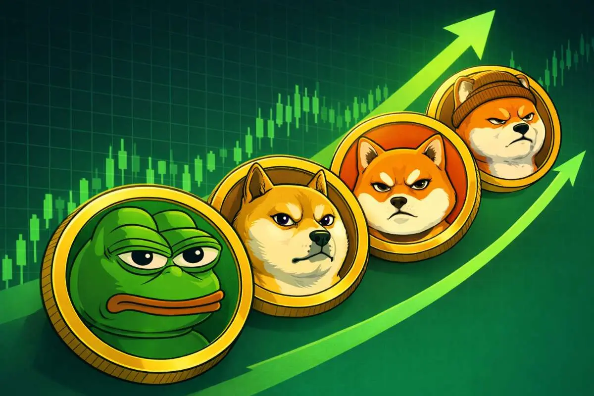 Memecoins stijging
