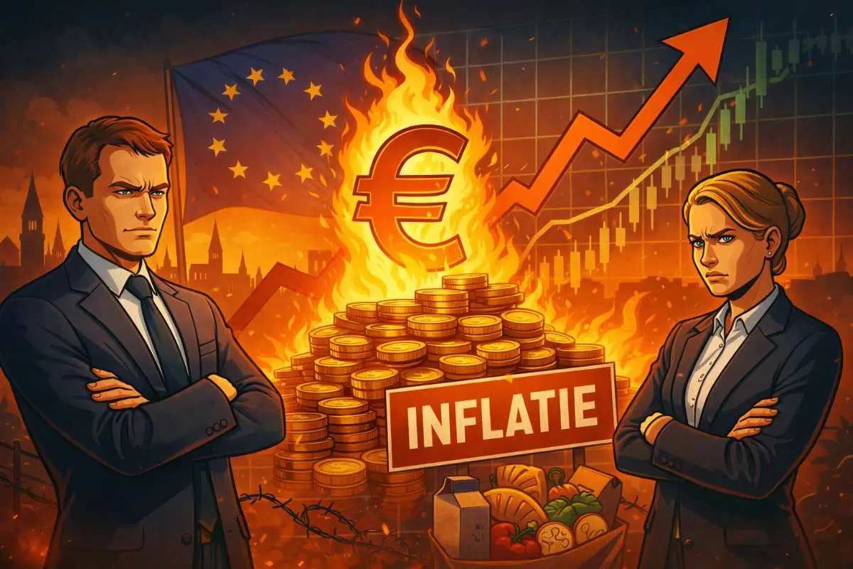 Europa stijgende inflatie