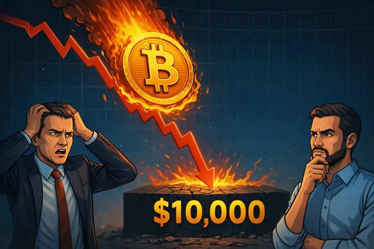 Bitcoin koersdaling BTC prijs