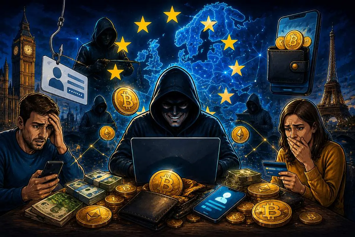 Europa Europol cryptofraude