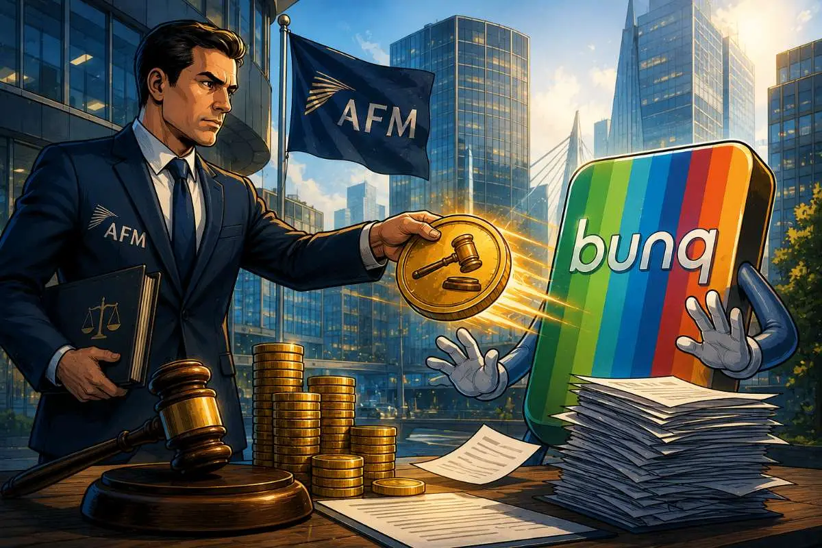 AFM bunq boete