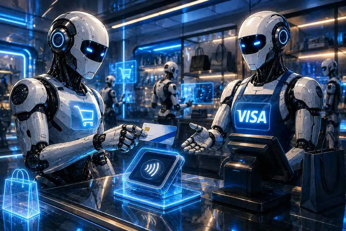 AI-agents Visa stablecoins