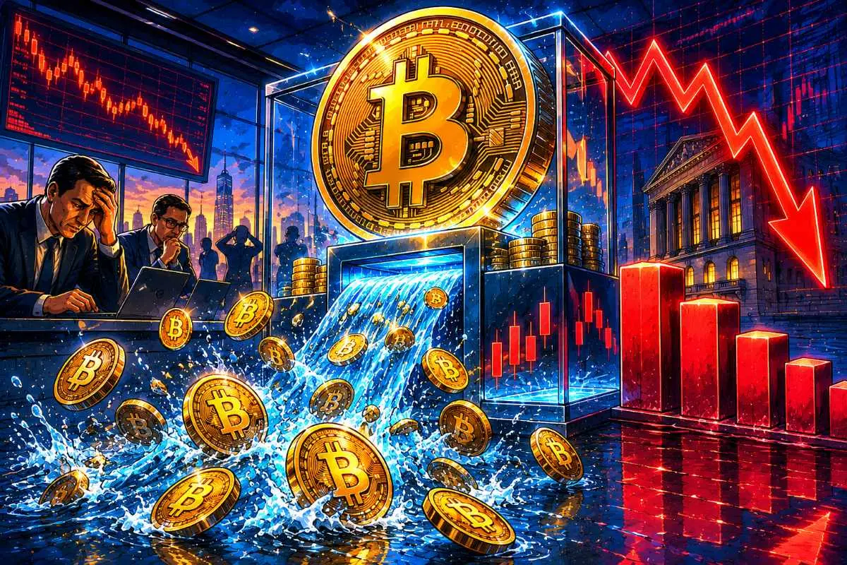 Bitcoin ETF-uitstromen