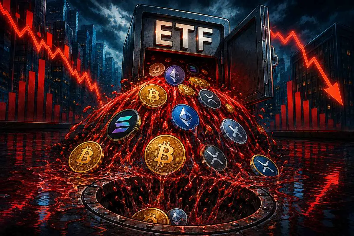 Crypto-ETF's uitstroom