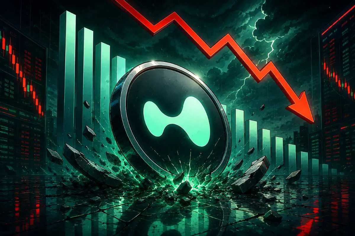 Hyperliquid omzet dalen