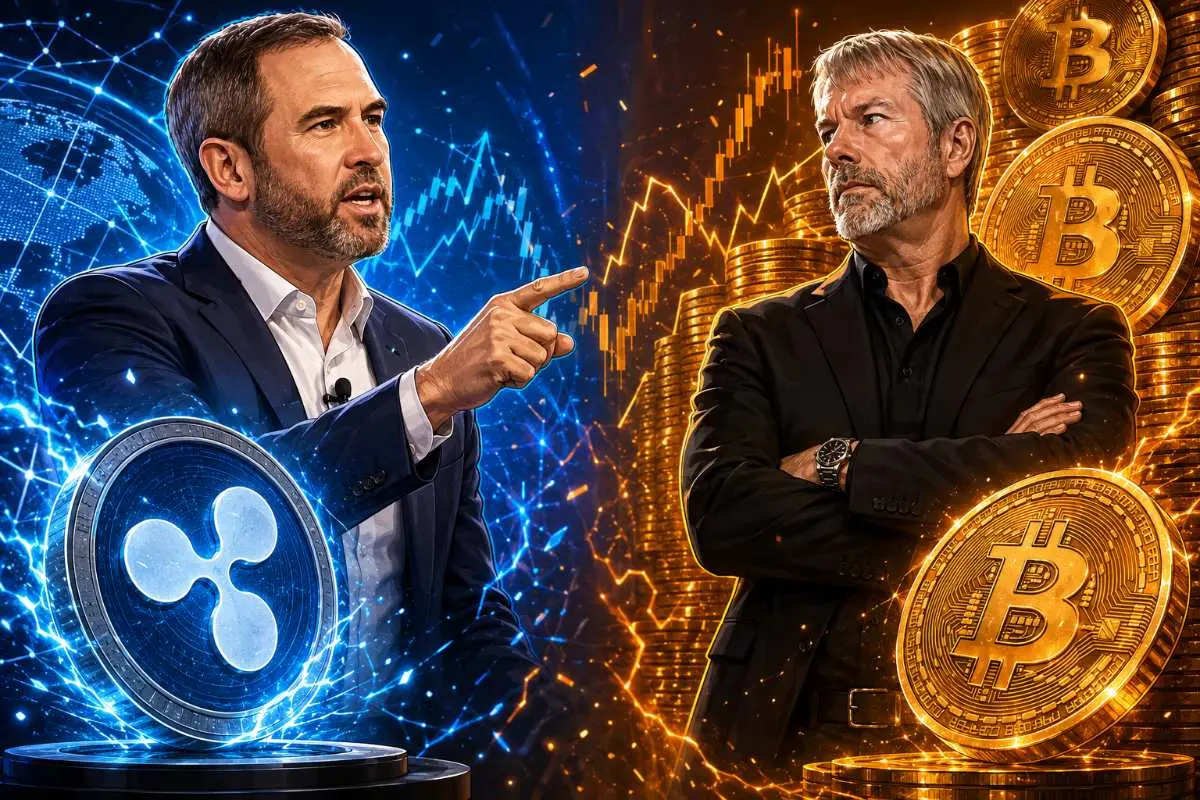 Ripple-CEO Brad Garlinghouse Michael Saylor