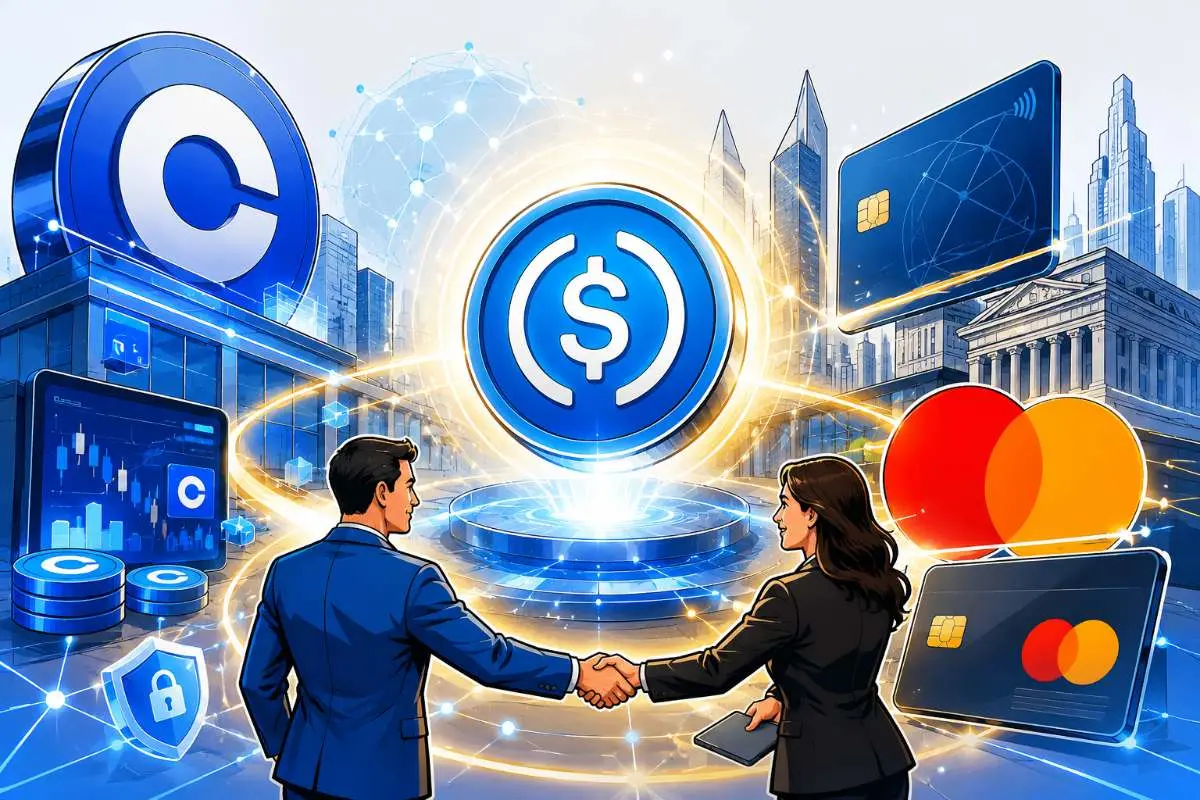 Visa, Mastercard en Coinbase Open USD