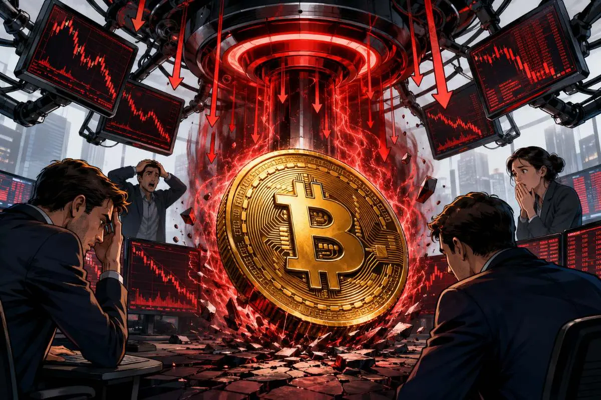 Bitcoin-derivaten koersdaling