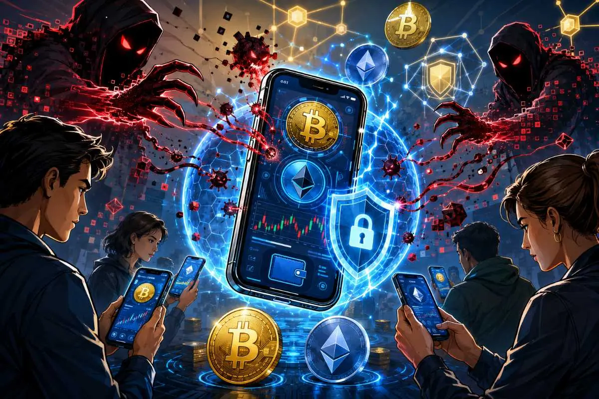 Malware SparkKitty crypto hack