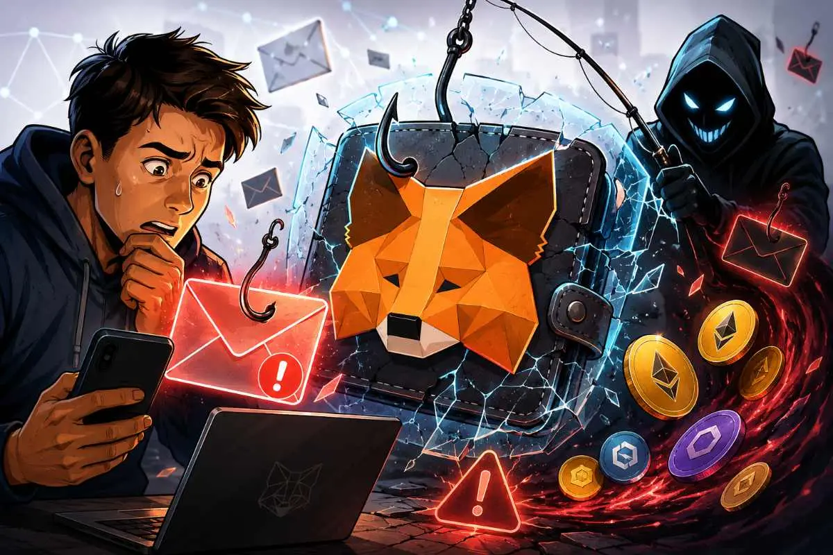 MetaMask valse e-mail scam