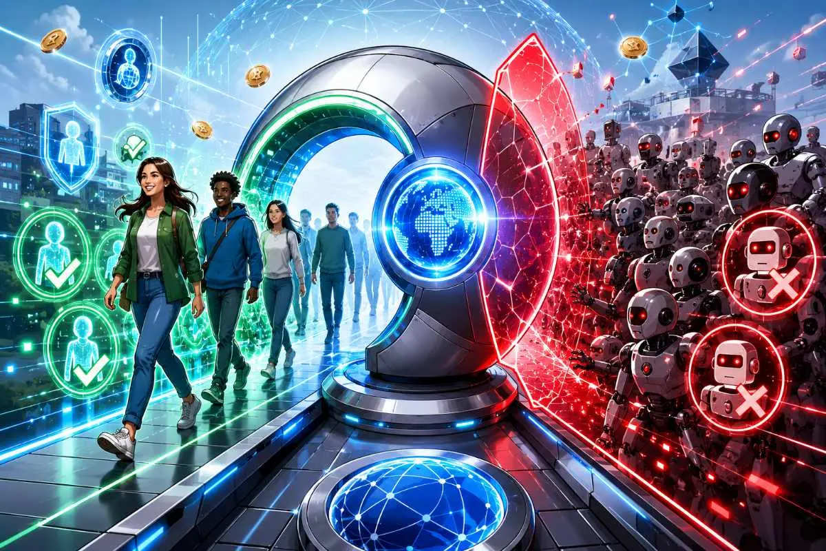 World ID AI bots mensen
