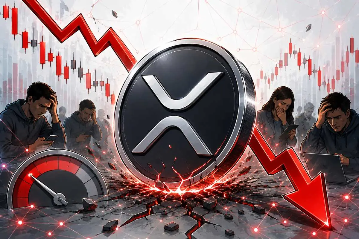 XRP sentiment negatief