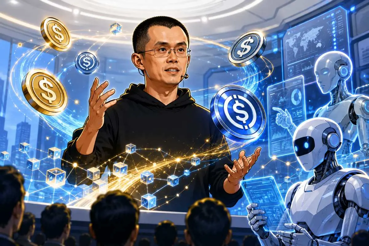 CZ stablecoins AI-agents