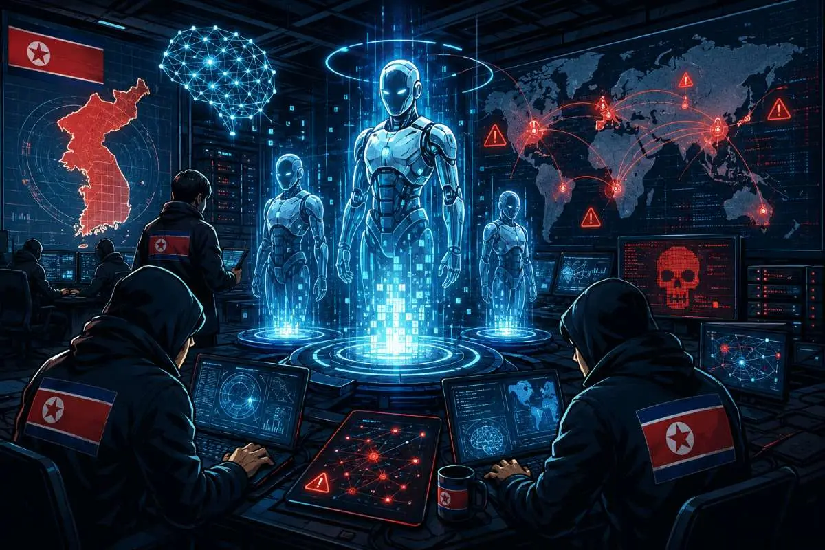 Noord-Korea hackers AI