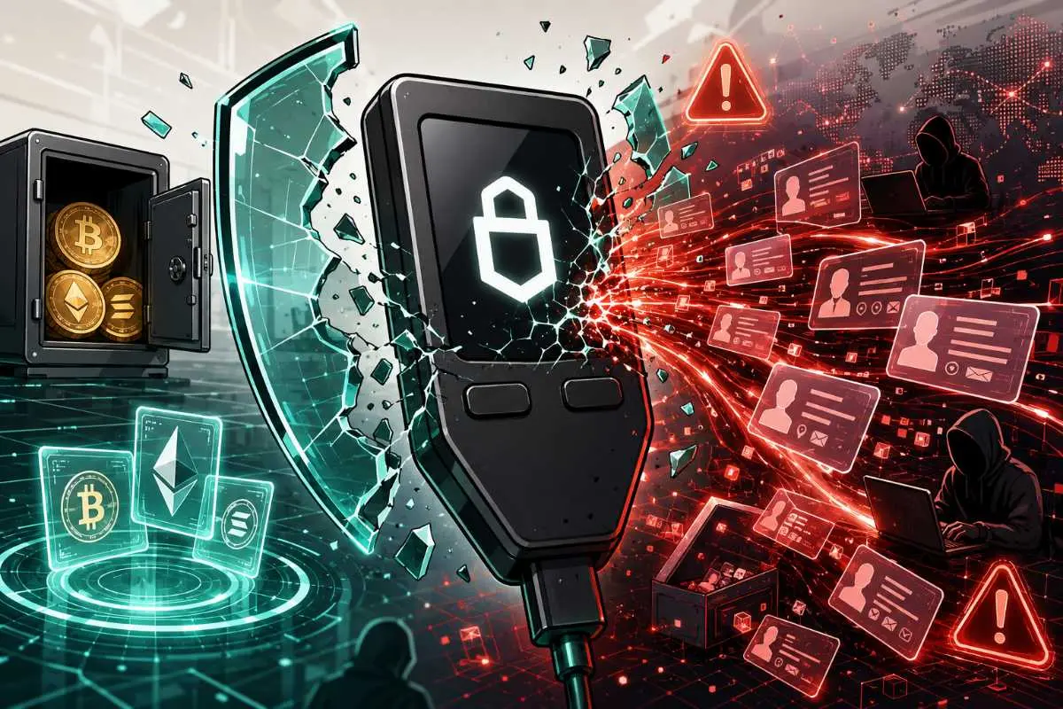 Trezor datalek