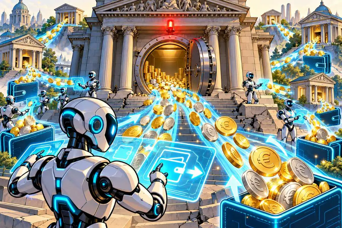 Bank run AI-agents