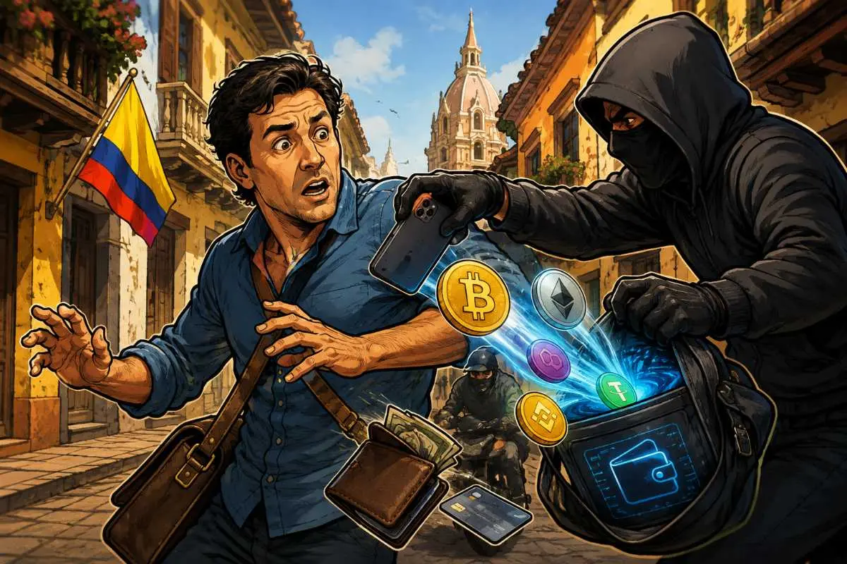 Colombia Nederlander Bitcoin-overval