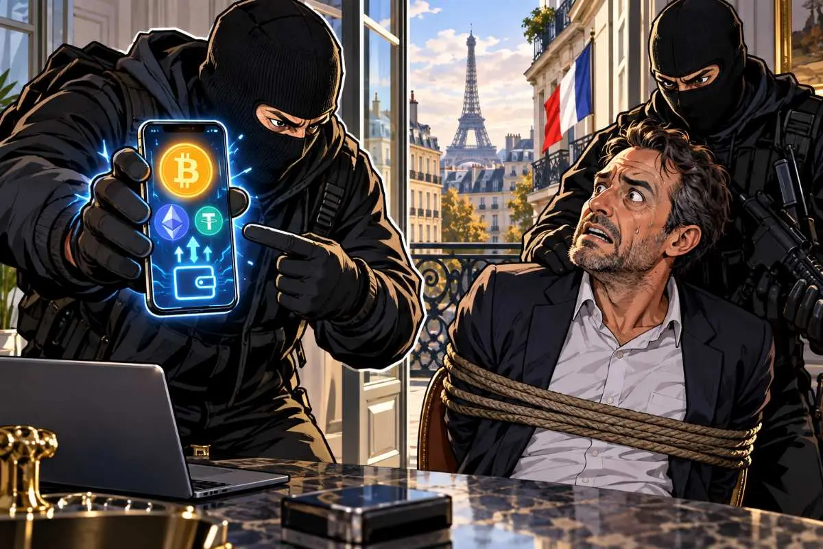 Crypto overval Frankrijk