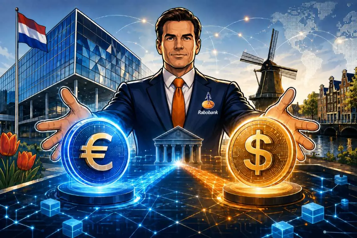 Rabobank euro en dollar stablecoins