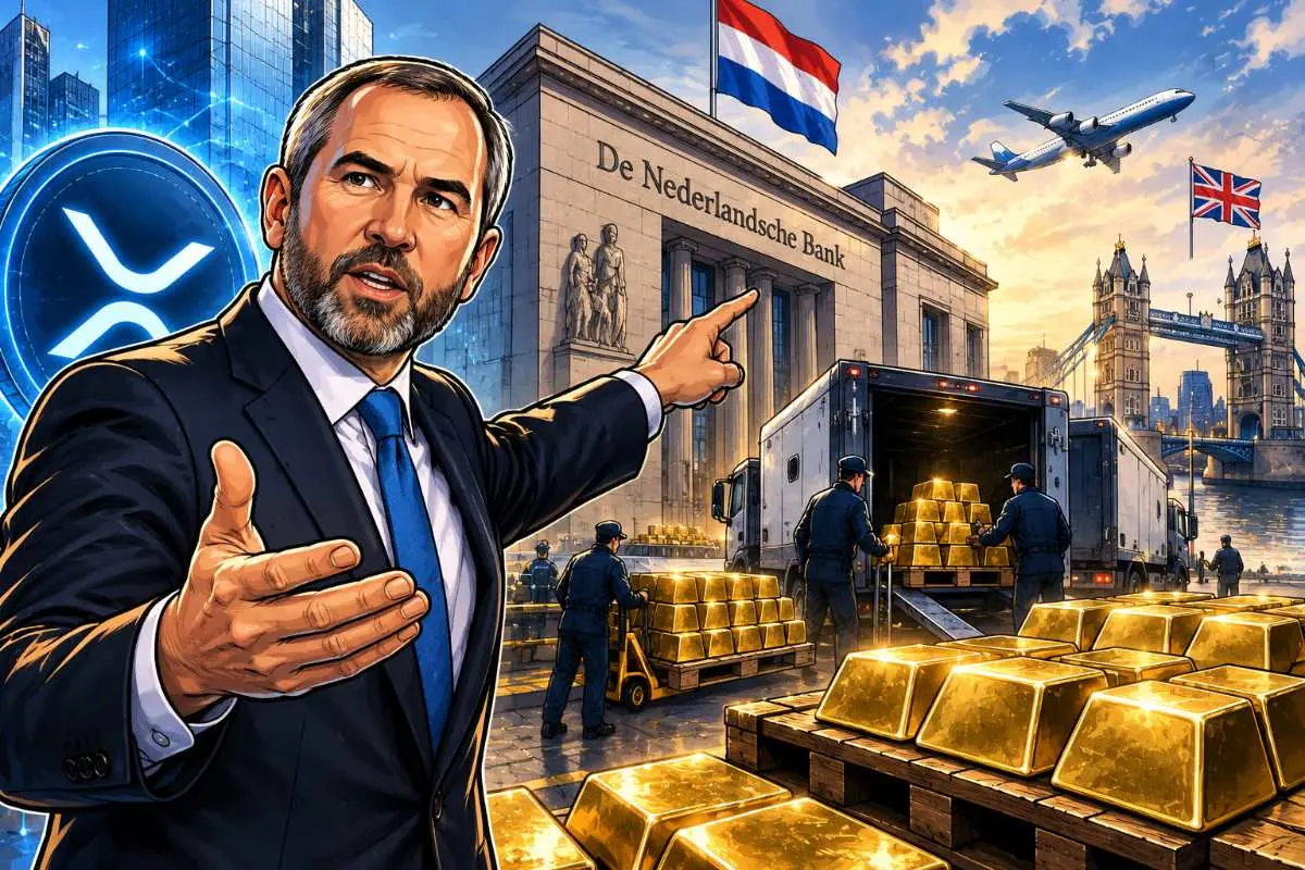 Ripple-CEO goudverplaatsing DNB
