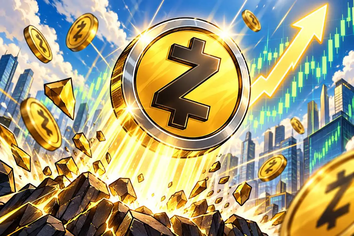 Zcash koersstijging