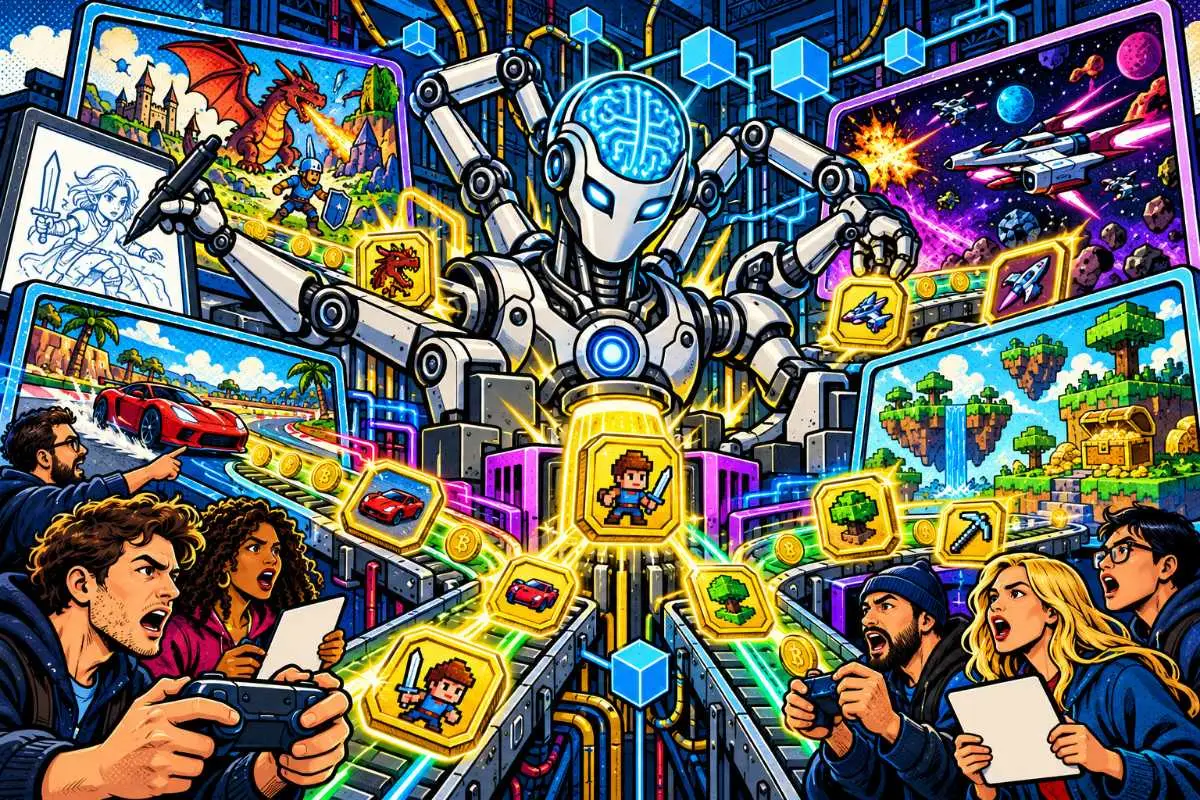 AI bouwt razendsnel crypto-games