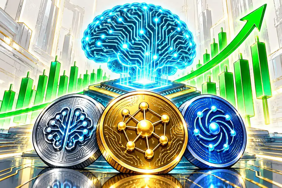 AI-crypto stijging