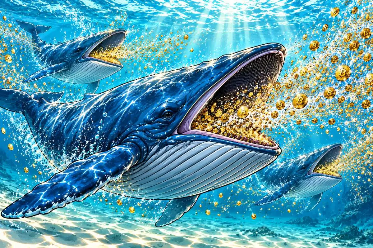 Bitcoin-whales kopen