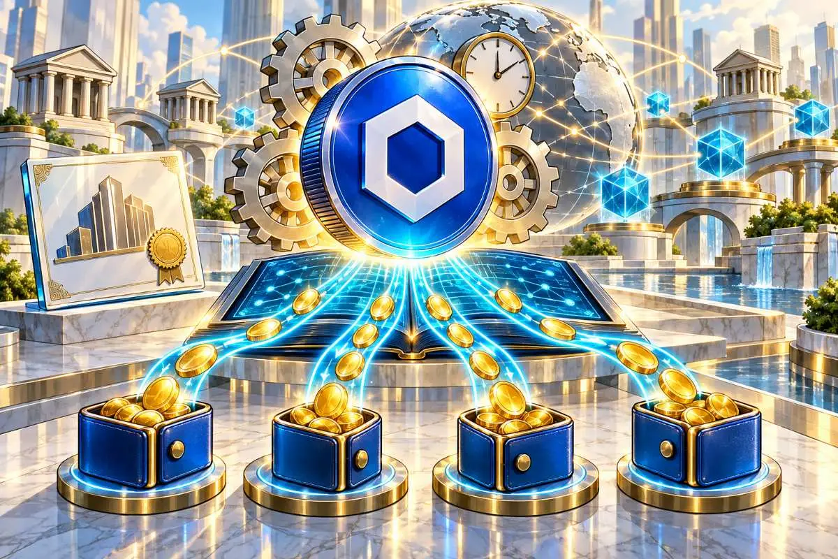 Chainlink dividend Swift