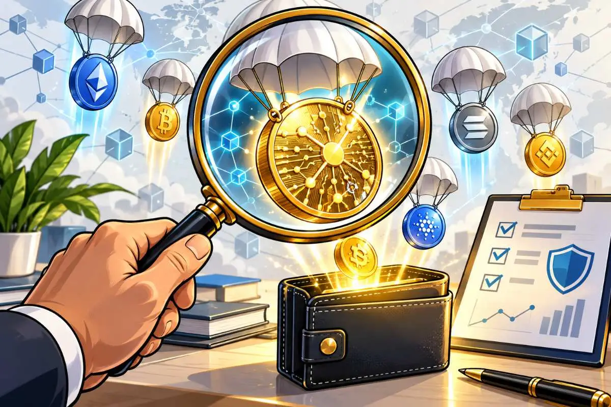 Crypto-airdrops onderzoek