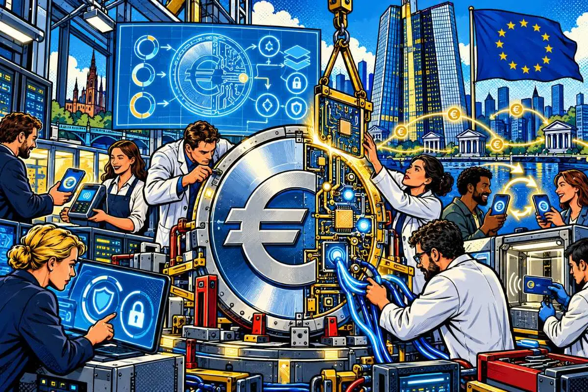 Digitale euro in ontwikkeling