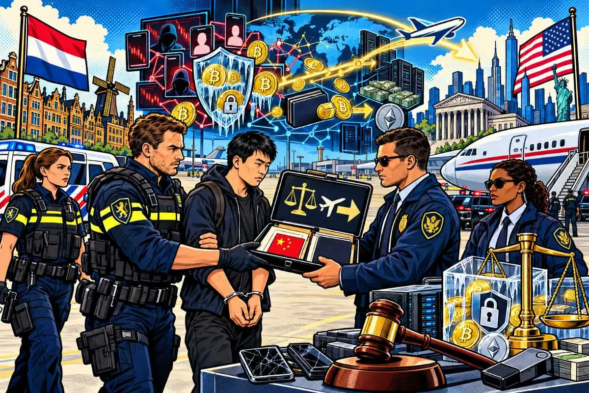 Nederland cryptofraude China VS