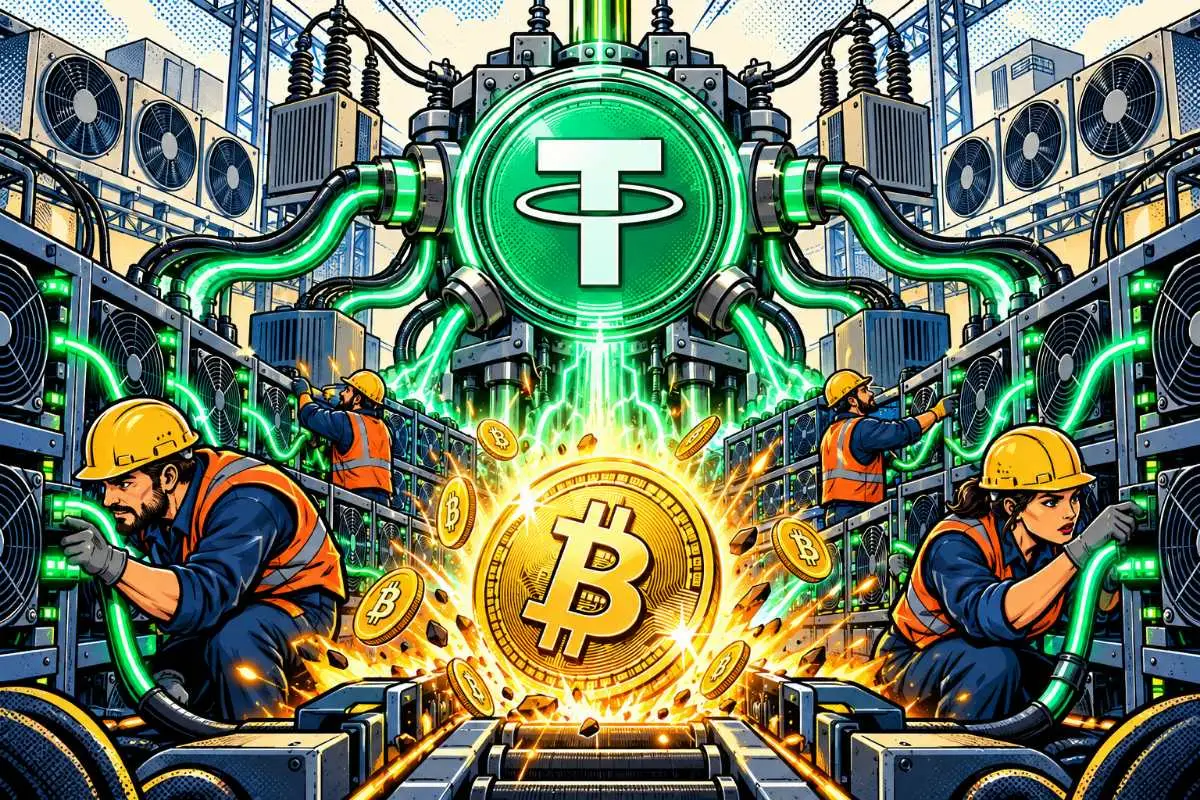 Tether Bitcoin-mining