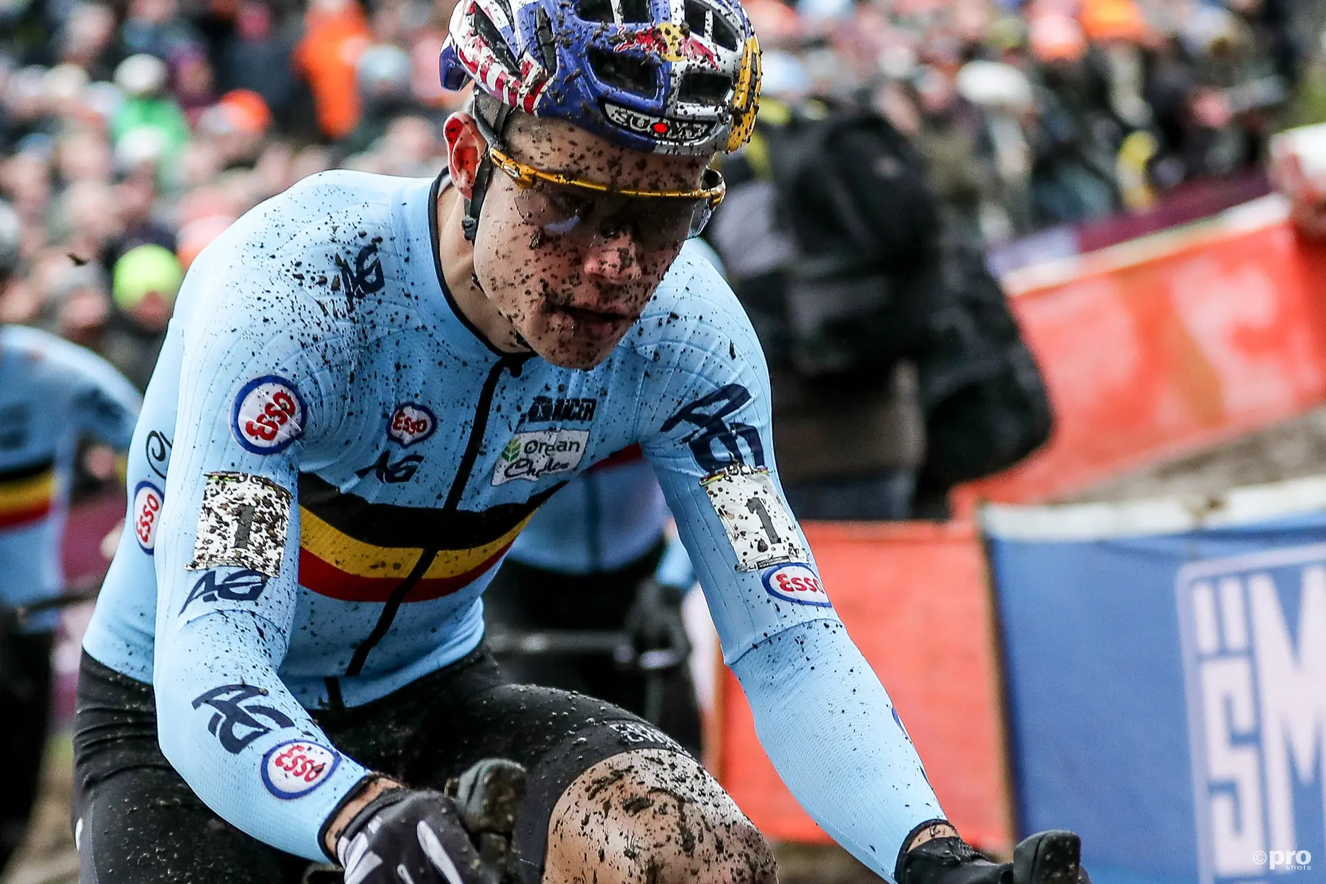 Wout van Aert: "Mathieu was going way too fast, I soon knew I had to focus on second place"